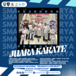 ATLET KARATE KELAS BAKAT OLAHRAGA SMAN 1 DAMPIT RAIH PRESTASI GEMILANG DI KEJUARAAN NASIONAL “BRAWIJAYA UNIVERSITY KARATE CHAMPIONSHIP” 2024